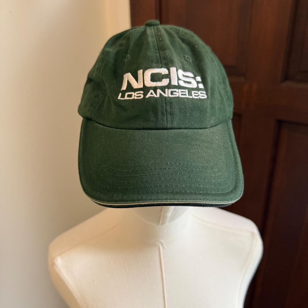NCIS CBS TV Show Cast & Crew Season 7 Hat Cap Promo Rare 150th Ep | Green | OS